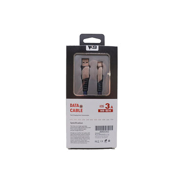 WB Fast Charging Lightning Data Cable 3A (1m)