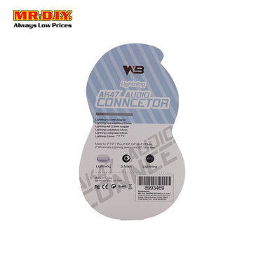 WB WB-B210 Lightning AK47 Audio Connector