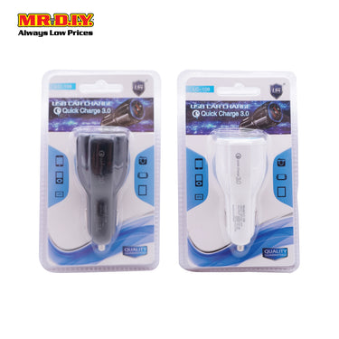LS Quick Charging USB Car Charger 3.0 (2 Ports)