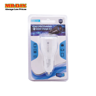 LS Quick Charging USB Car Charger 3.0 (2 Ports)