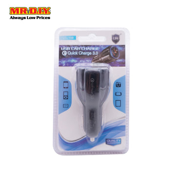 LS Quick Charging USB Car Charger 3.0 (2 Ports)