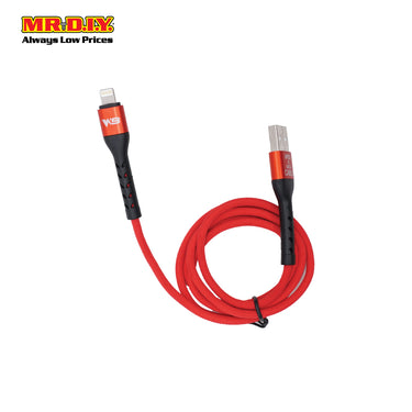 (MR.DIY) Lightning USB 2.0A Smart Power Off Data Cable (1 Meter)
