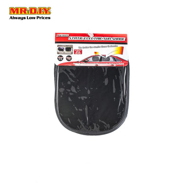 SHENGGE Static Car Window Cover UV Black Sun Shade 30 x 40cm (2pcs)