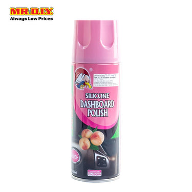GETSUN Silicone Dashboard Polish Spray Peach Scent (450ml)