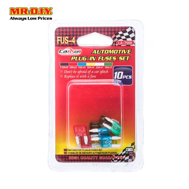 CARSUN Plug-In Fuse Set (10pc)