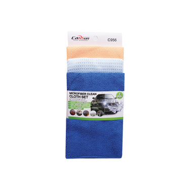 CARSUN Cleaning Microfiber Cloth 3pcs (40cm X 40cm)