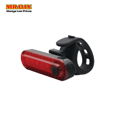 (MR.DIY) USB Rechargable Bicycle LED Front Light Equipment (11cm x 9cm x 4cm)