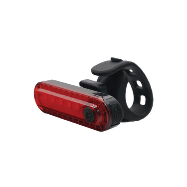 (MR.DIY) USB Rechargable Bicycle LED Front Light Equipment (11cm x 9cm x 4cm)