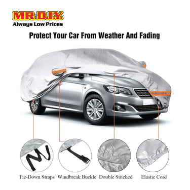 CARSUN Car Cover PE 580x 175 x120CM (XXL)