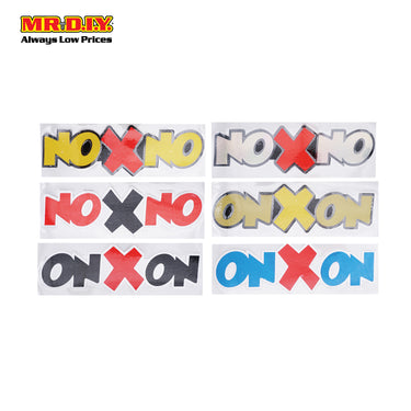 Waterproof Adhesive ONXON Stickers