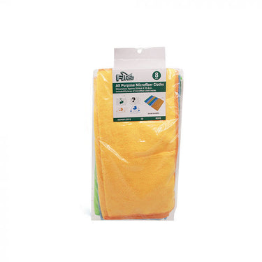 FIRSD Cleaning Soft Microfiber Cloth 8pcs (35.5cm X 35.5cm)