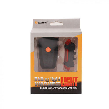 BAISK USB Rechargable Bicycle Front Back Head Light Set - BSK-2304