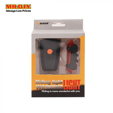 BAISK USB Rechargable Bicycle Front Back Head Light Set - BSK-2304