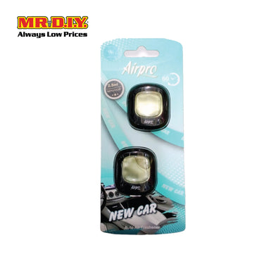 AIRPRO Air Freshener Clip New Car 2pcs (2.5ml)