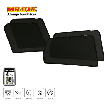 SHENGGE Car Fit Sunshade JAZZ 2014-2017 Set (4 pieces)
