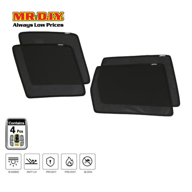 SHENGGE Car Fit Sunshade JAZZ 2008-2013 Set (4 pieces)