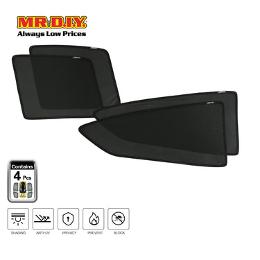 SHENGGE Car Fit Sunshade ALMERA 2013 Set (4 pieces)