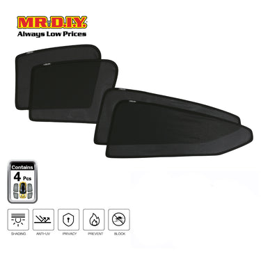 SHENGGE Car Fit Sunshade ALMERA 2020 Set (4 pieces)
