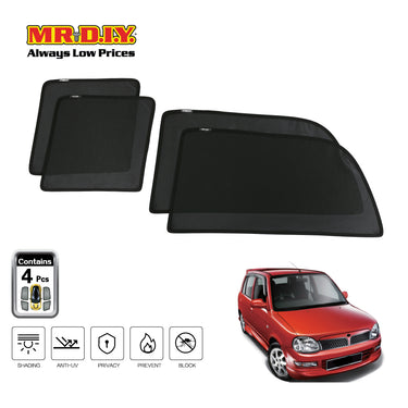SHENGGE Car Fit Sunshade KELISA Set (4 pieces)