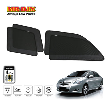 SHENGGE Car Fit Sunshade VIOS 2007-2013 Set (4 pieces)