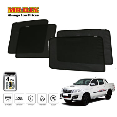 SHENGGE Car Fit Sunshade HILUX 2012-2015 Set (4 pieces)