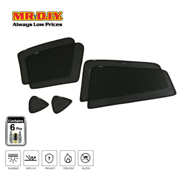SHENGGE Car Fit Sunshade XV 2018 Set (6 pieces)