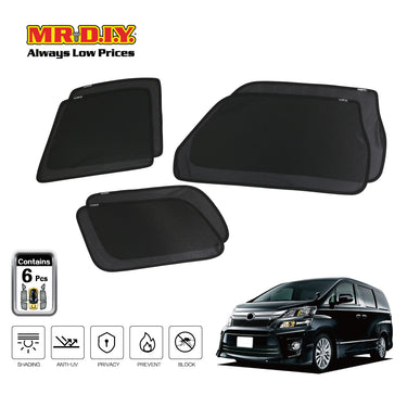 SHENGGE Car Fit Sunshade VELLFIRE 2010-2015 Set (6 pieces)