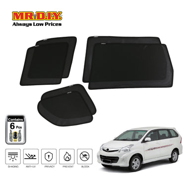 SHENGGE Car Fit Sunshade AVANZA 2012 Set (6 pieces)