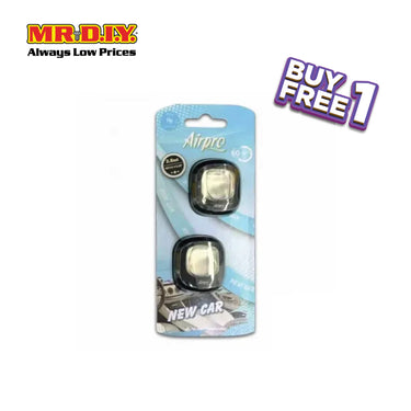 AIRPRO Air Freshener Clip New Car 2pcs (2.5ml)