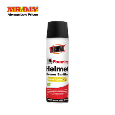 AEROPAK Foaming Helmet Cleaner Sanitizer Lemon Scented (500ml)