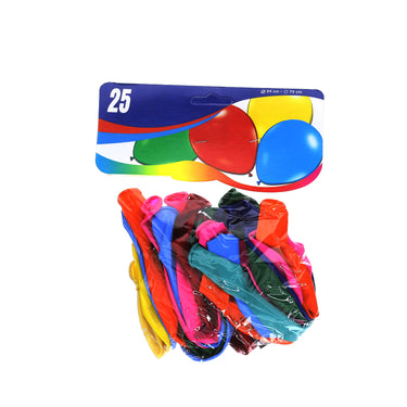 Assorted Color Balloon 13" (25pcs)