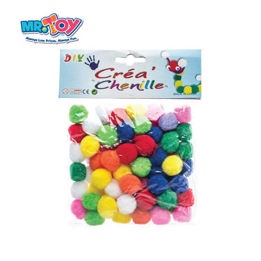 DIY Fur Balls (70pcs)