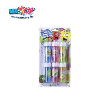 QSTOYS Fruit Taste Bubble Maker Toy (6pcs)
