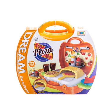 BOWA Suitcase Pizza Set Toy