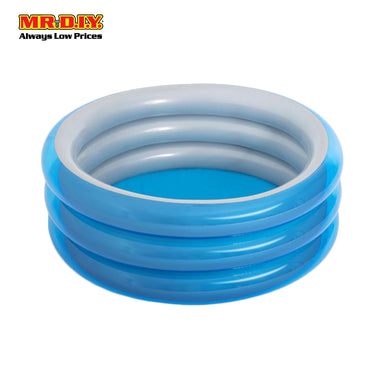BESTWAY Metallic Round 3-Ring Inflatable Kids Swimming Pool (1.5m x 53cm)