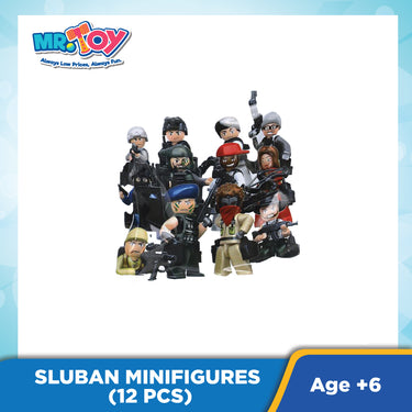 (MR. TOY) Sluban Minifigures (12 pcs)