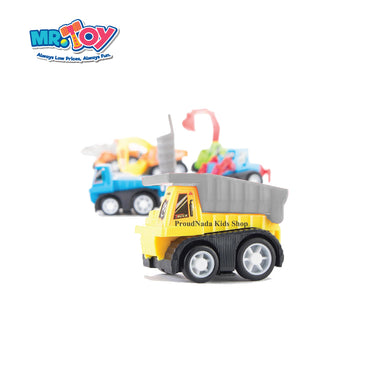 (MR. TOY) Truck Toys Set (6 pcs)