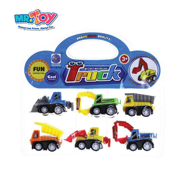 (MR. TOY) Truck Toys Set (6 pcs)