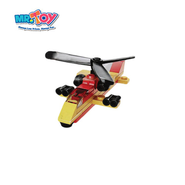 SLUBAN Helicopter Builder Building Blocks Toy Model