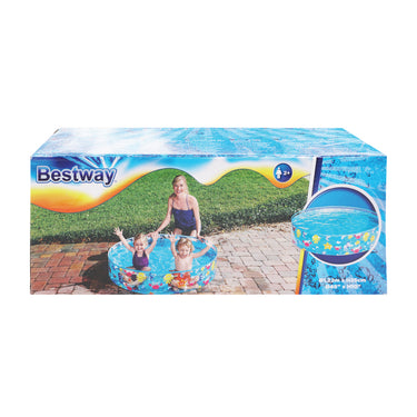 BESTWAY Round Foldable Swimming Pool for Kids (1.22m x 25cm)