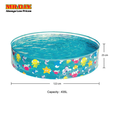 BESTWAY Round Foldable Swimming Pool for Kids (1.22m x 25cm)