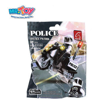 AUSINI Police-Justice Patrol Building Block 25pcs 23104