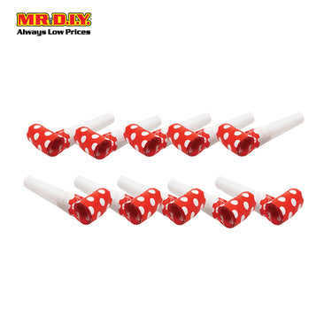 (MR.DIY) Party Blowouts Whistle (10pcs)
