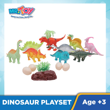 (MR. TOY) Dinosaur Playset