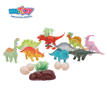 (MR. TOY) Dinosaur Playset