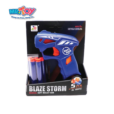 Blaze Storm Gun Manual with Soft Bullet
