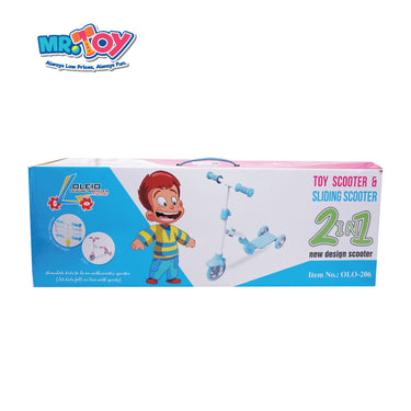(MR.DIY) Toy & Sliding Scooter 2 in 1