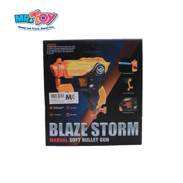 Soft Bullet Gun W/5 Darts Zc7115