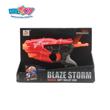 Blaze Storm Manual Soft Bullet Toy Gun ZC7098