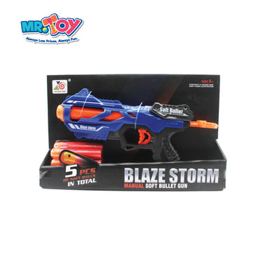 Blaze Storm Manual Soft Bullet Toy Gun ZC7108